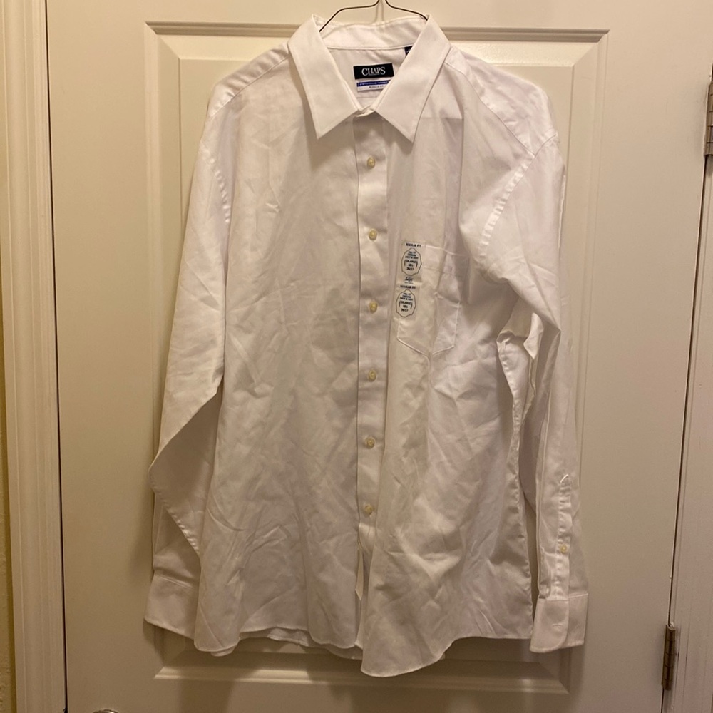 Never worn Chaps white dress shirt